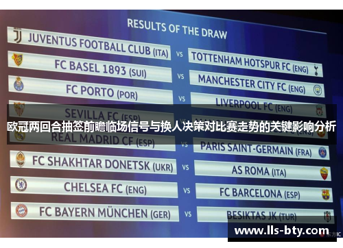 欧冠两回合抽签前瞻临场信号与换人决策对比赛走势的关键影响分析 欧冠两回合抽签前瞻临场信号与换人决策对比赛走势的关键影响分析
